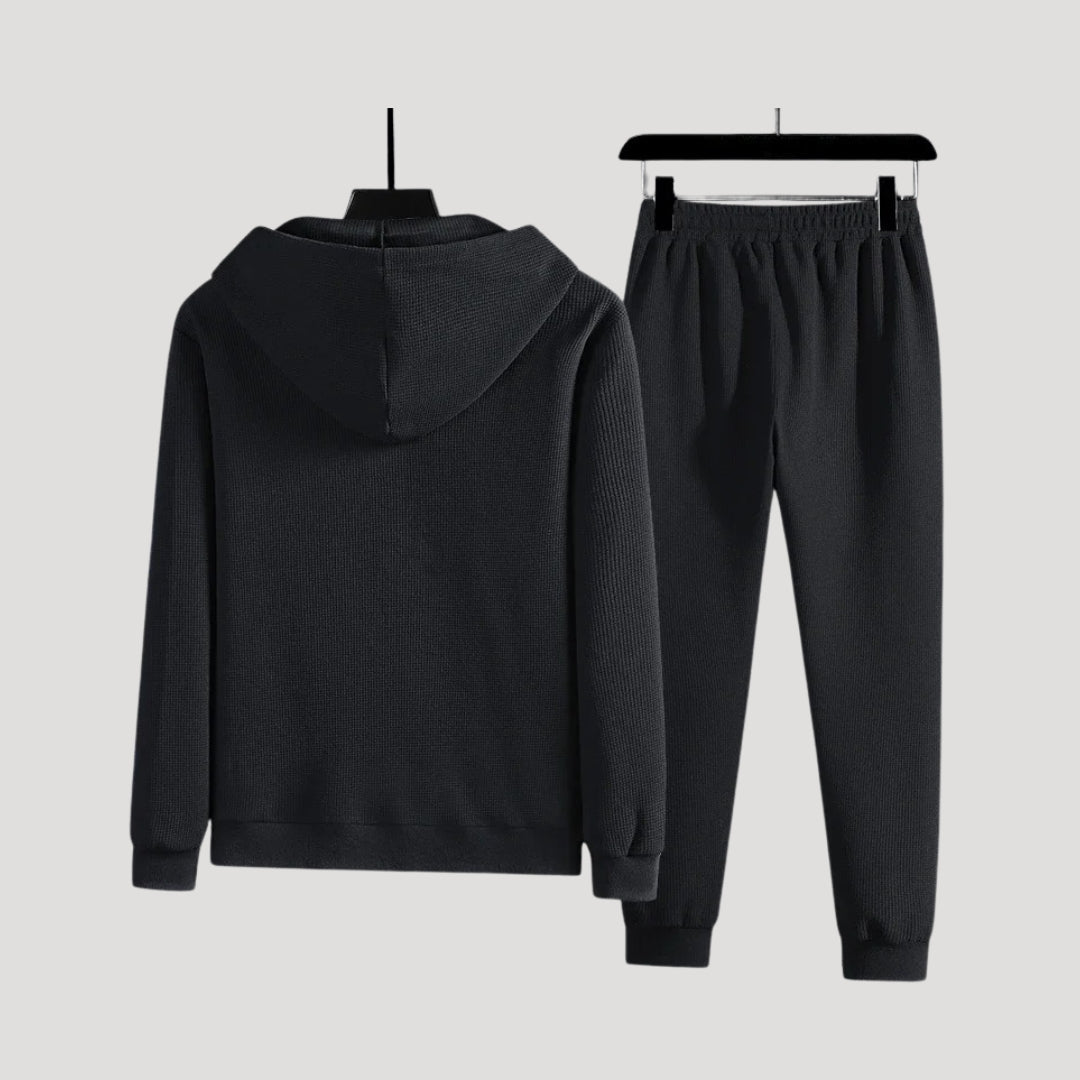 Men’s zip up tracksuit two piece set