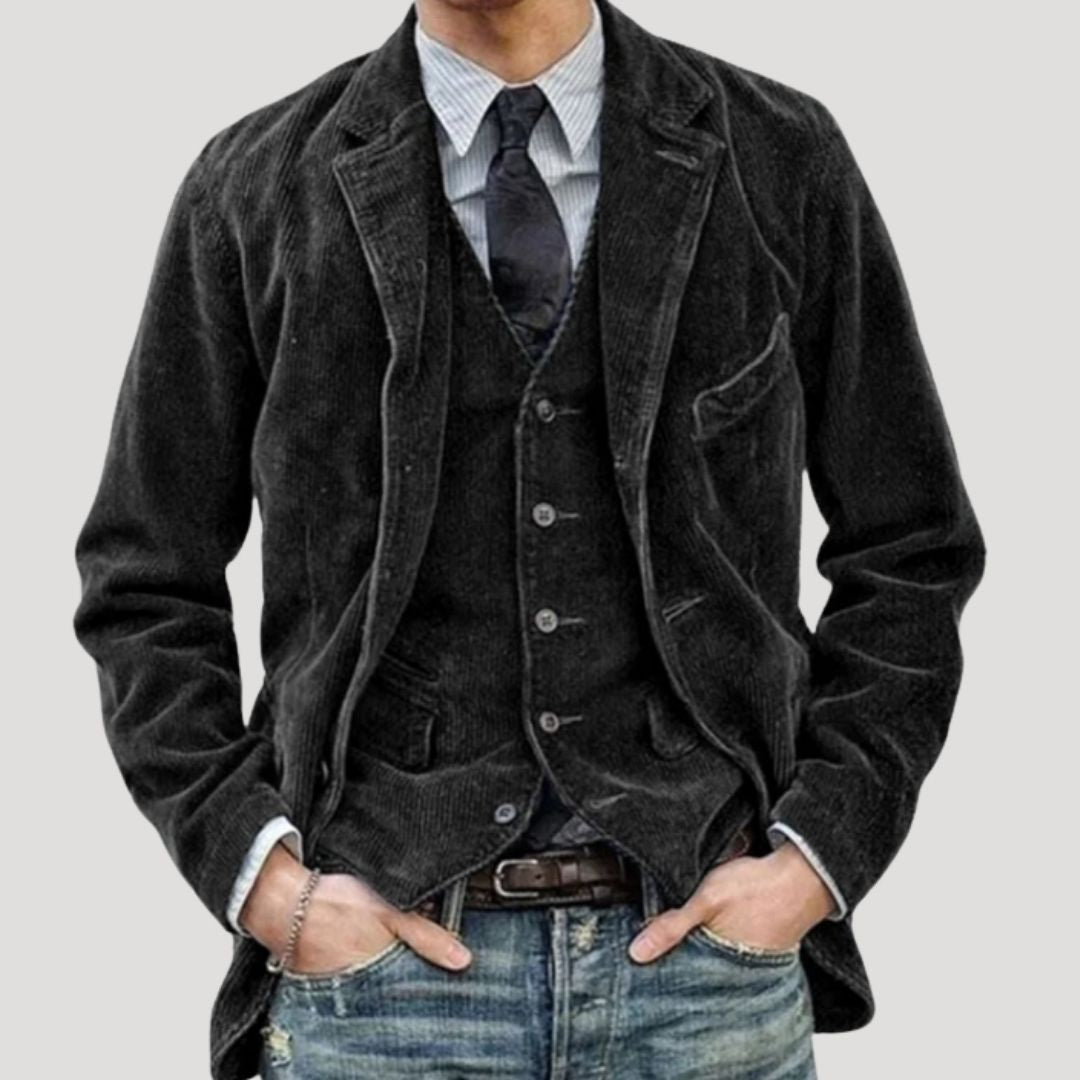 Men’s winter coat smart casual blazer jacket