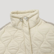 Women’s padded quilted jacket short puffer winter style