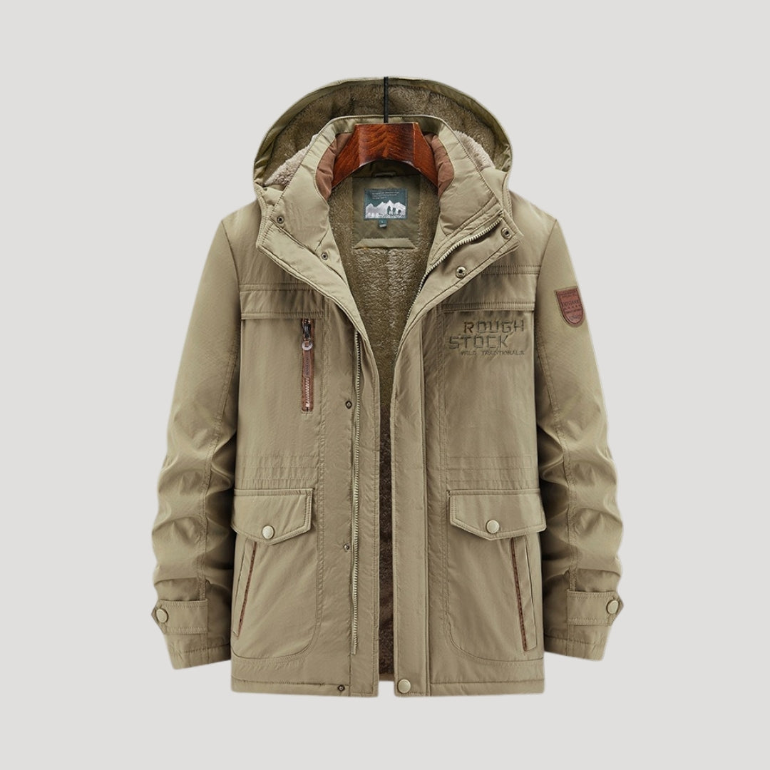 Durable outdoor adventure parka