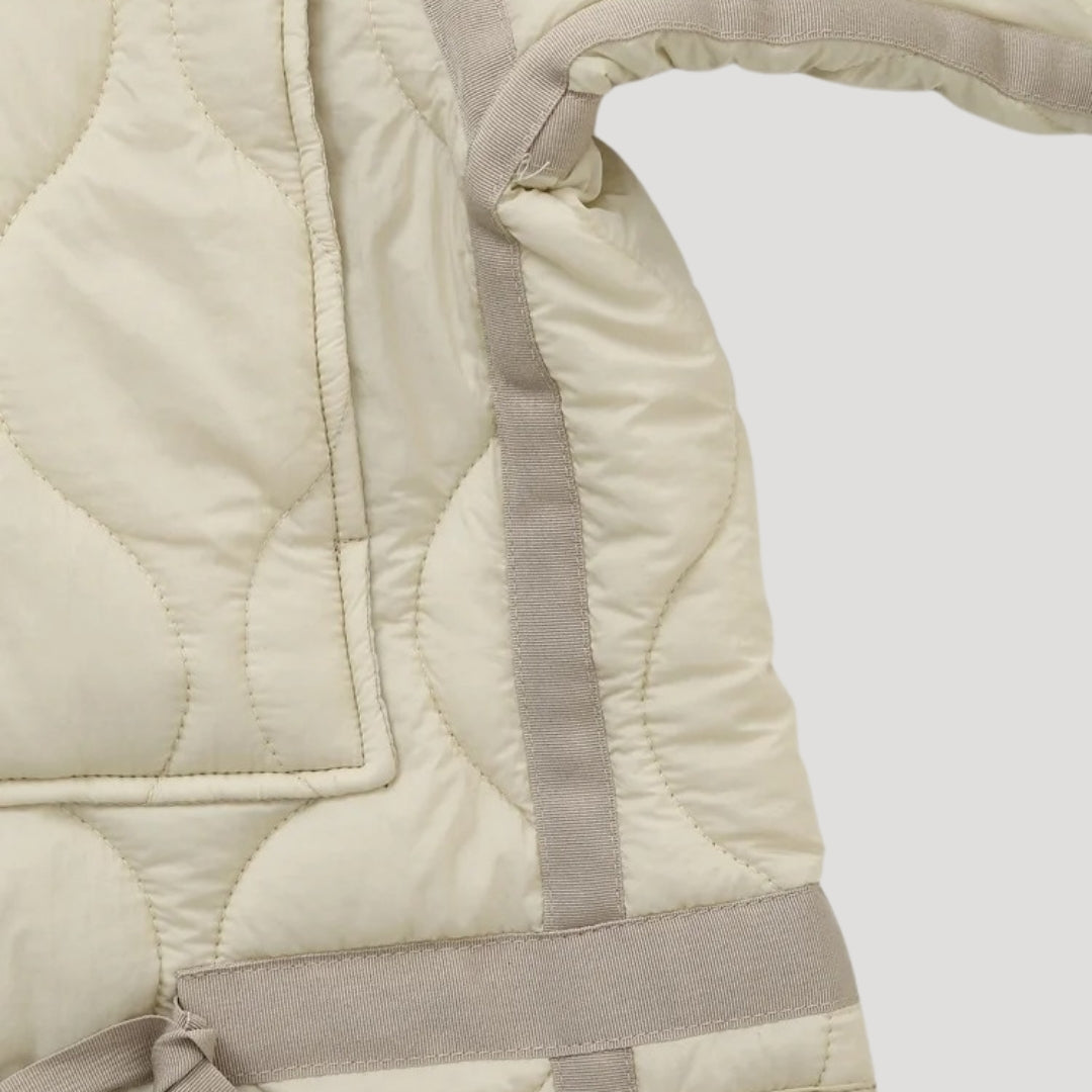 Women’s padded quilted jacket short puffer winter style