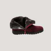 Women faux fur lined winter boots