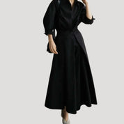 Women’s cotton shirt dress – long sleeve midi style