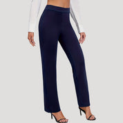 Women’s high waisted smart black trousers