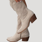 Women’s suede winter ankle boots