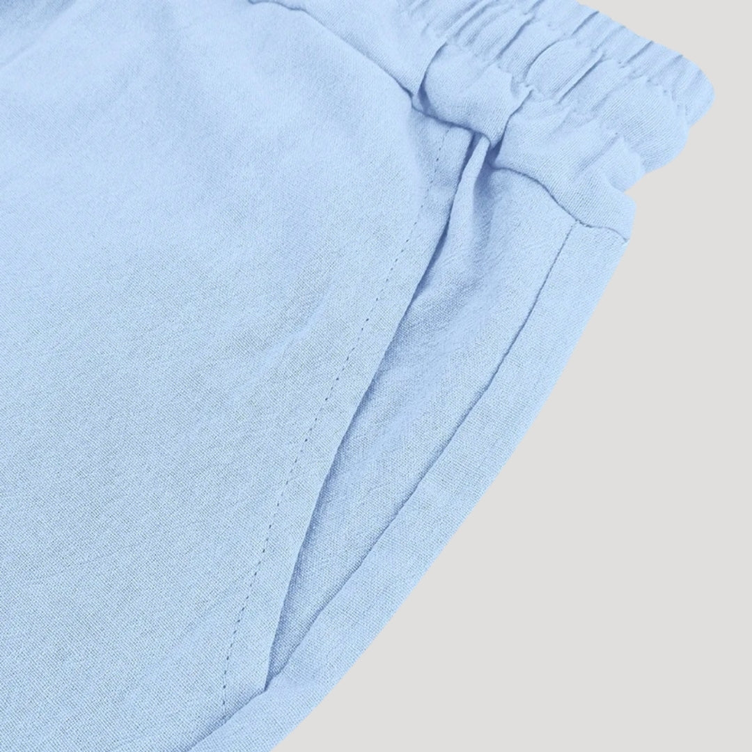 Men’s summer co ord set – shirt and shorts outfit