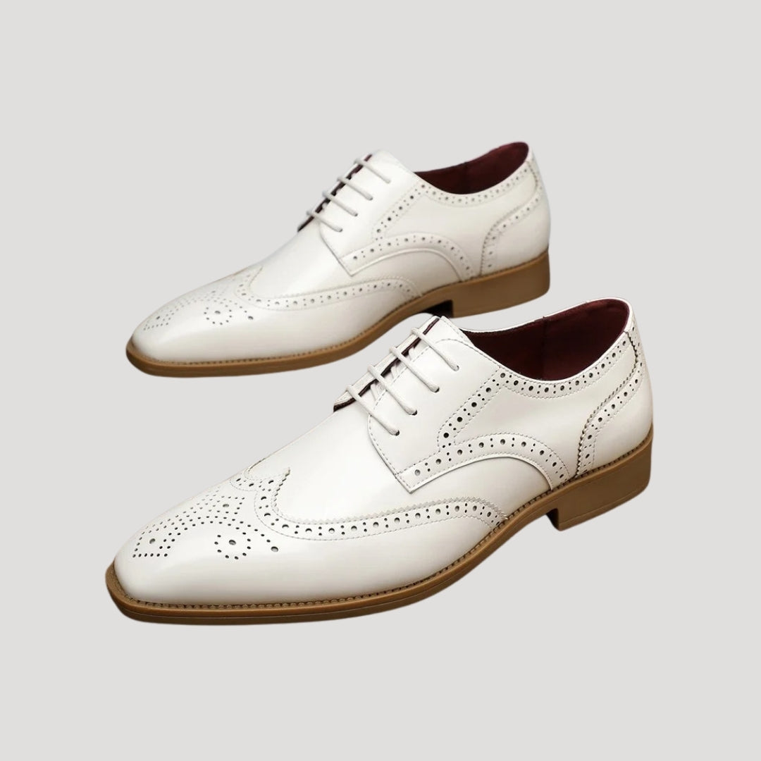 Men’s brogue oxford smart leather shoes