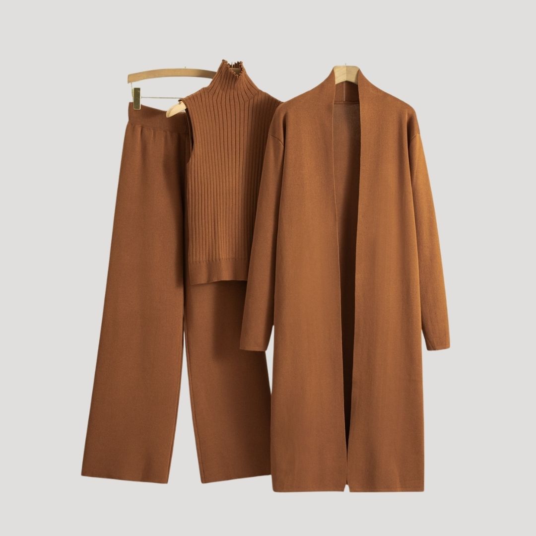 Women’s knitted loungewear set cosy winter co ord