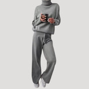 Women’s knitted winter loungewear lounge set