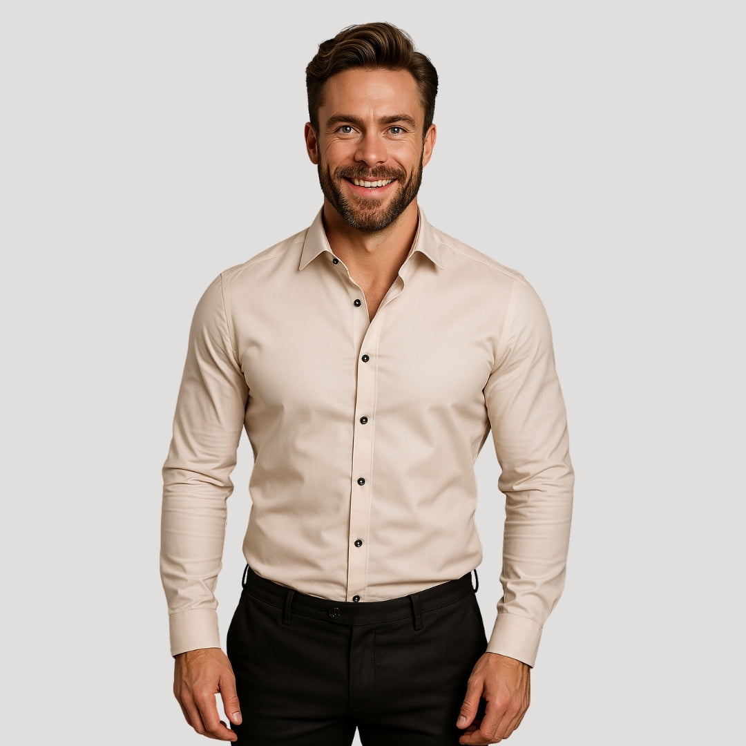 Men's lightweight tailored shirt for spring