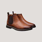 Men’s leather chelsea waterproof winter boots