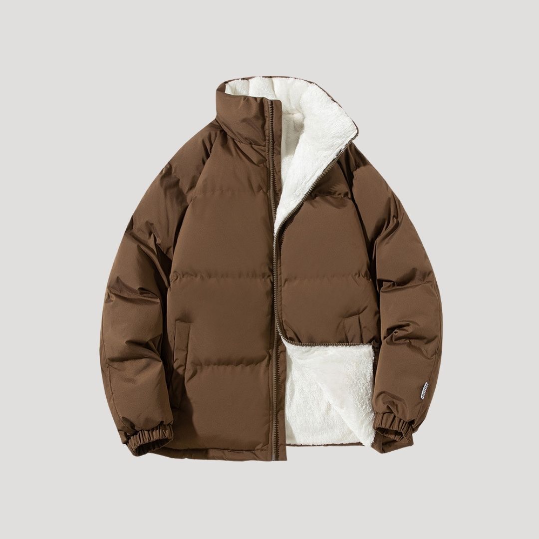 Men’s waterproof puffer winter jacket