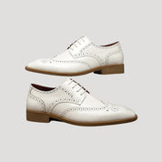 Men’s brogue oxford smart leather shoes