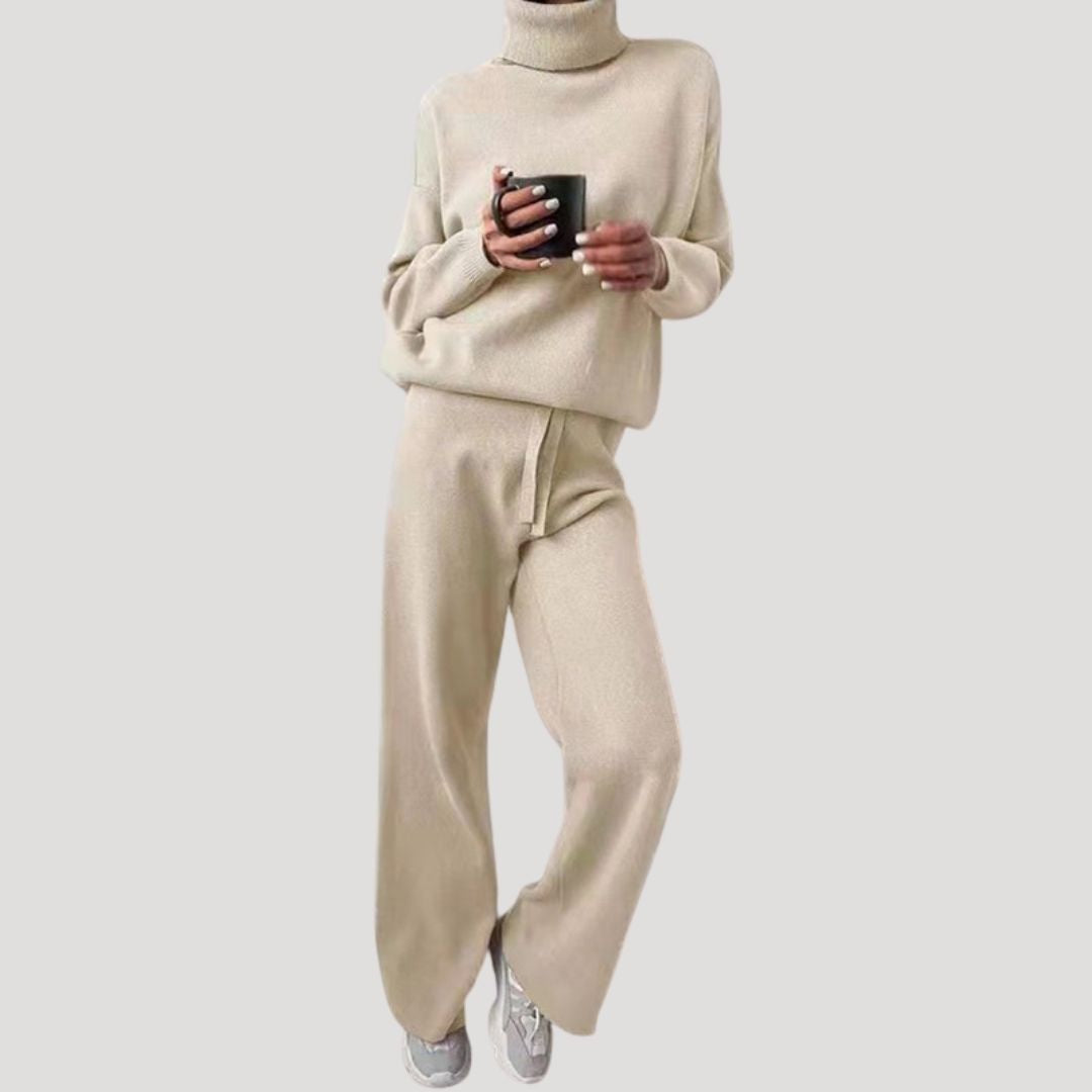 Women’s knitted winter loungewear lounge set