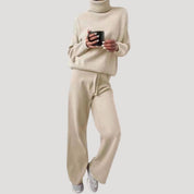 Women’s knitted winter loungewear lounge set