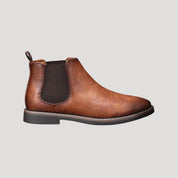 Men’s leather chelsea waterproof winter boots