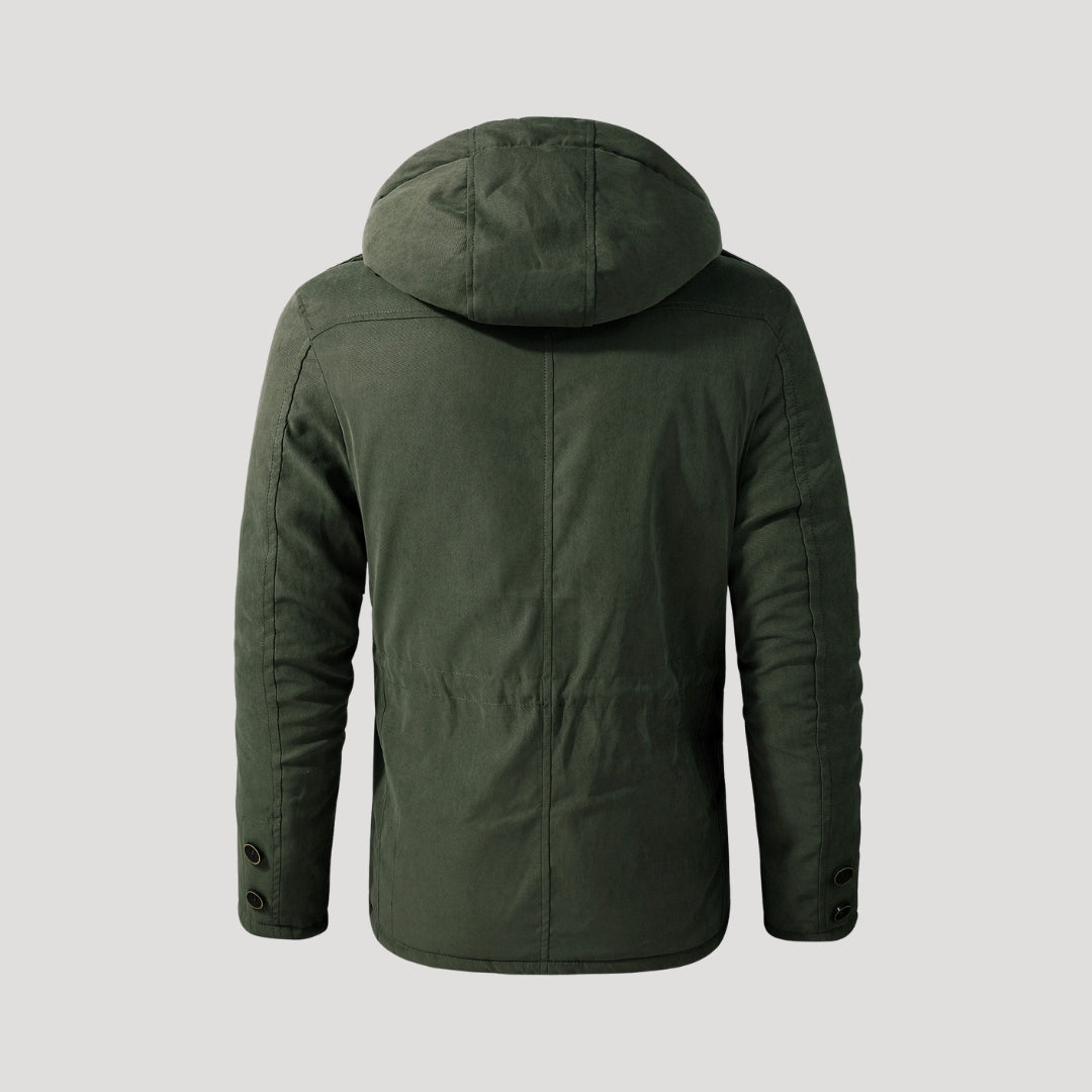 Men’s waterproof parka jacket padded winter coat