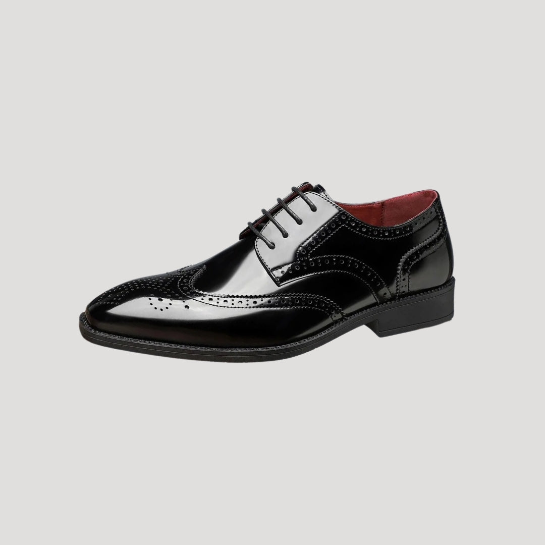 Men’s brogue oxford smart leather shoes