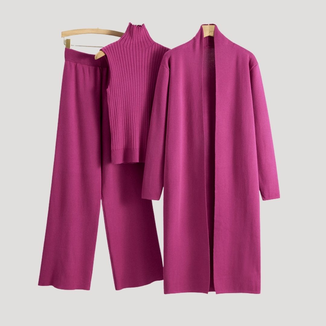 Women’s knitted loungewear set cosy winter co ord