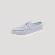 Men's tassel loafers – suede slip on casual shoes