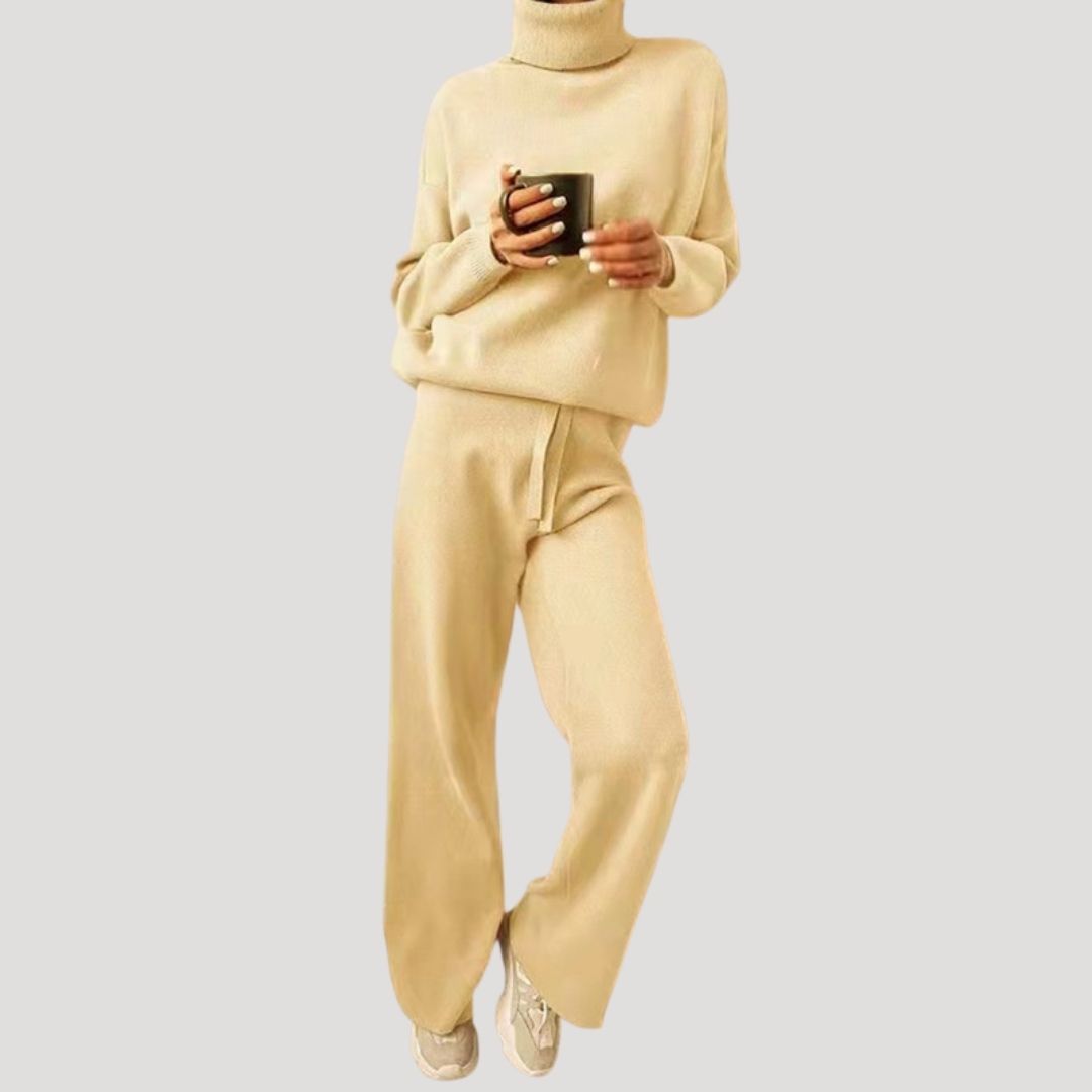 Women’s knitted winter loungewear lounge set