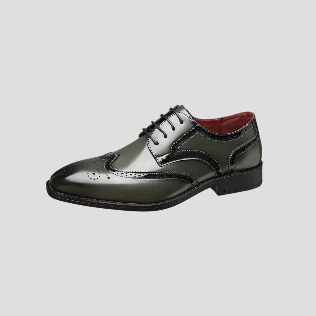 Men’s brogue oxford smart leather shoes