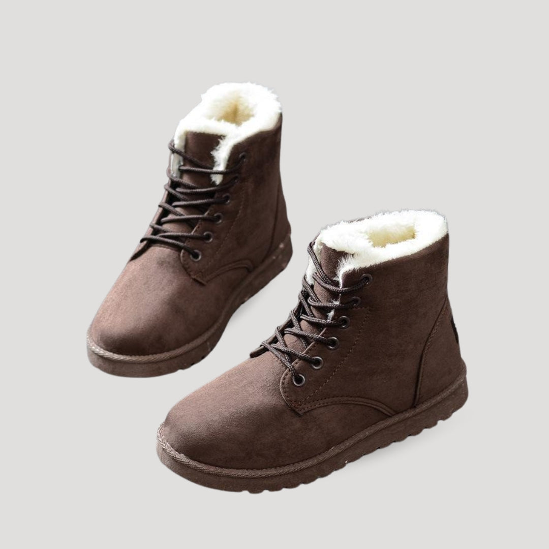 Cozy fur-lined winter boots