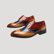 Men’s brogue oxford smart leather shoes