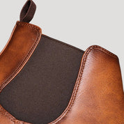 Men’s leather chelsea waterproof winter boots