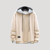 Men’s oversized drawstring casual sweatshirt hoodie