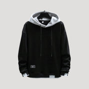 Men’s oversized drawstring casual sweatshirt hoodie
