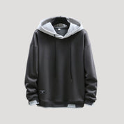 Men’s oversized drawstring casual sweatshirt hoodie