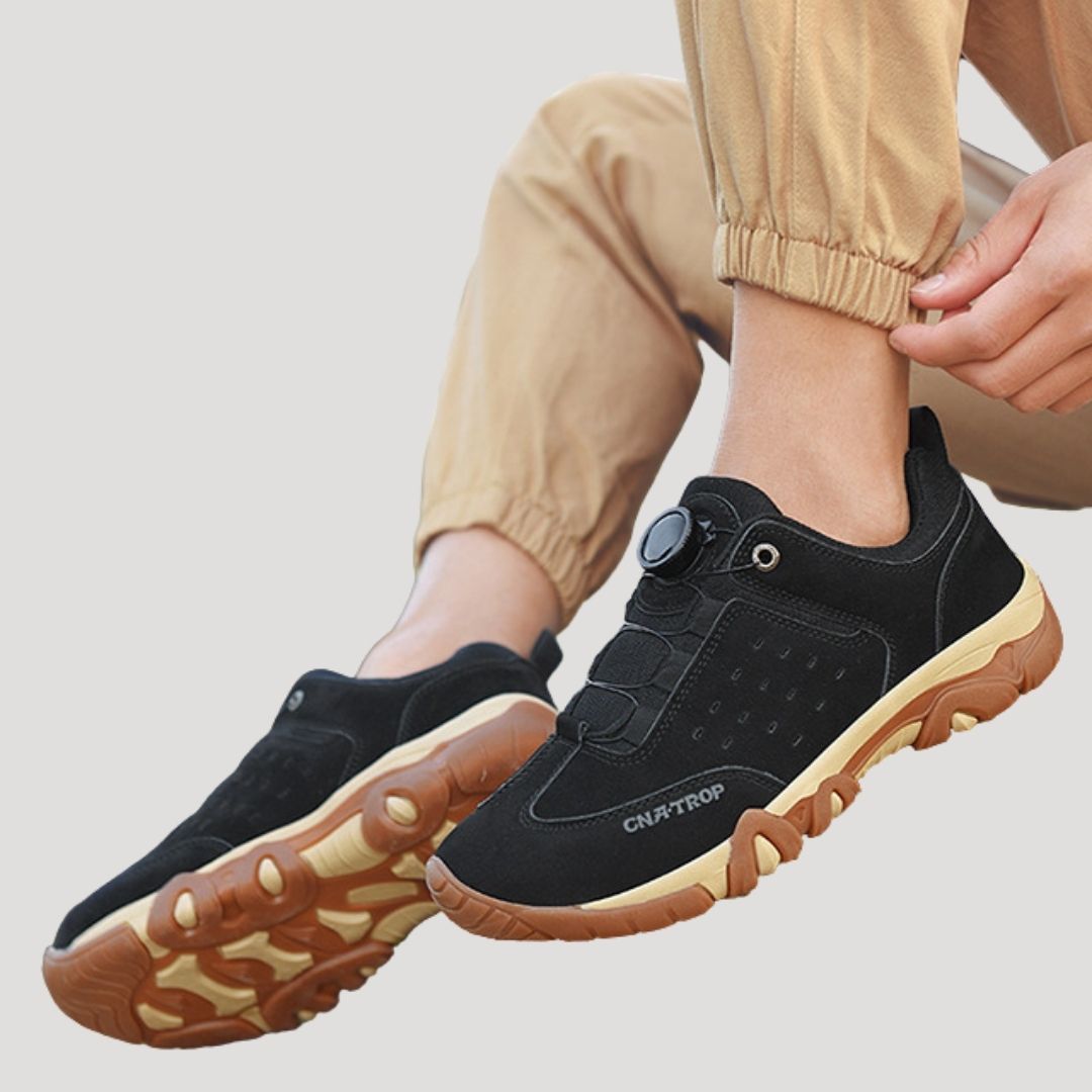 Men’s waterproof trail walking hiking trainers