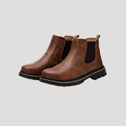 Men leather chelsea boots