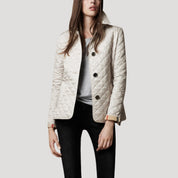 Women’s quilted lightweight padded spring jacket