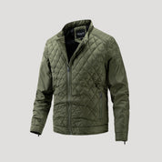 Men’s quilted waterproof winter jacket coat
