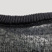 Women’s sheer mohair-blend fitted sweater