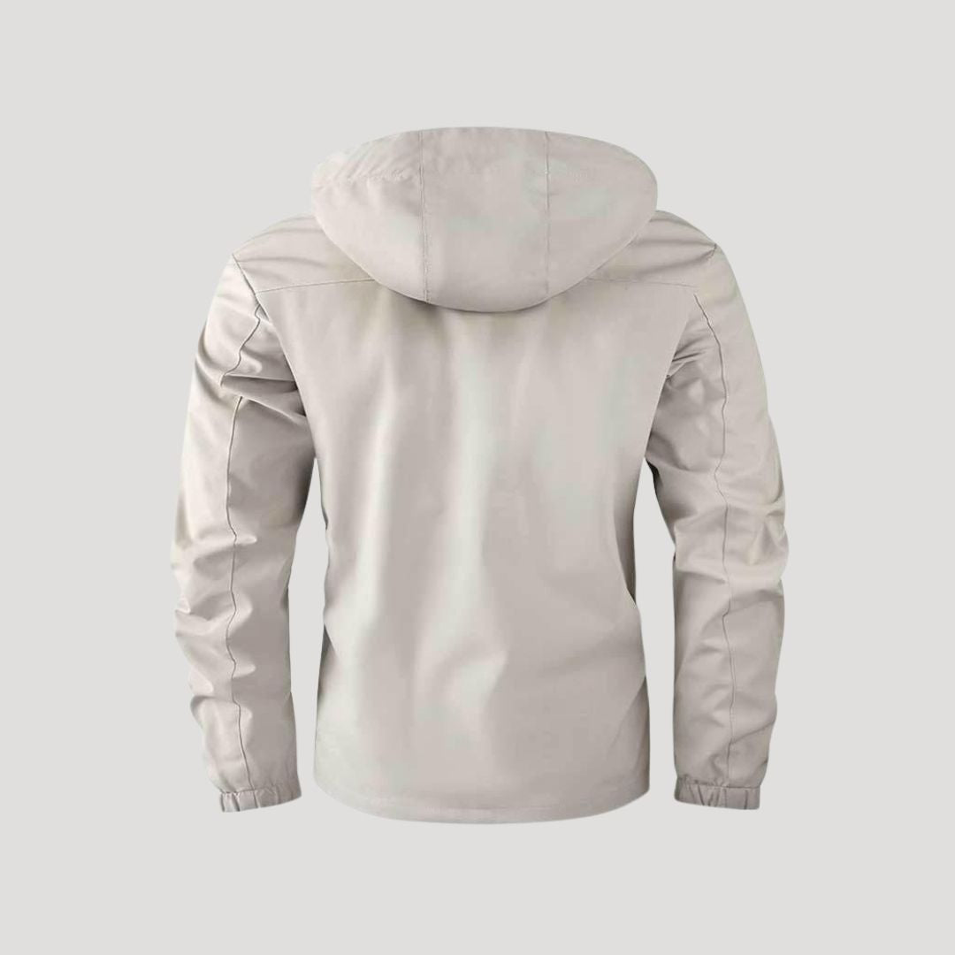 Men waterproof padded hooded winter jacket