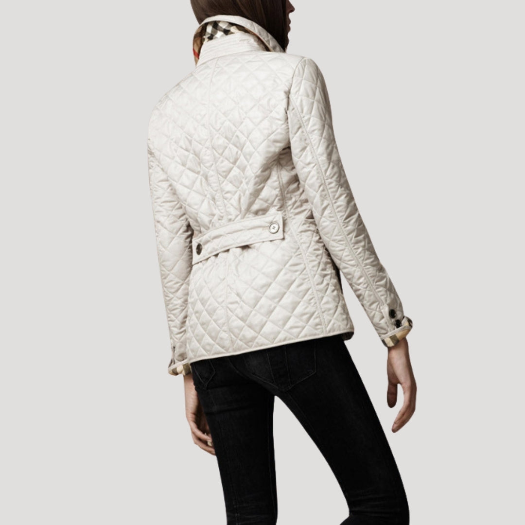 Women’s quilted lightweight padded spring jacket