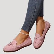 Women’s tassel slip ins – flat driving loafers