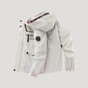 Men waterproof padded hooded winter jacket
