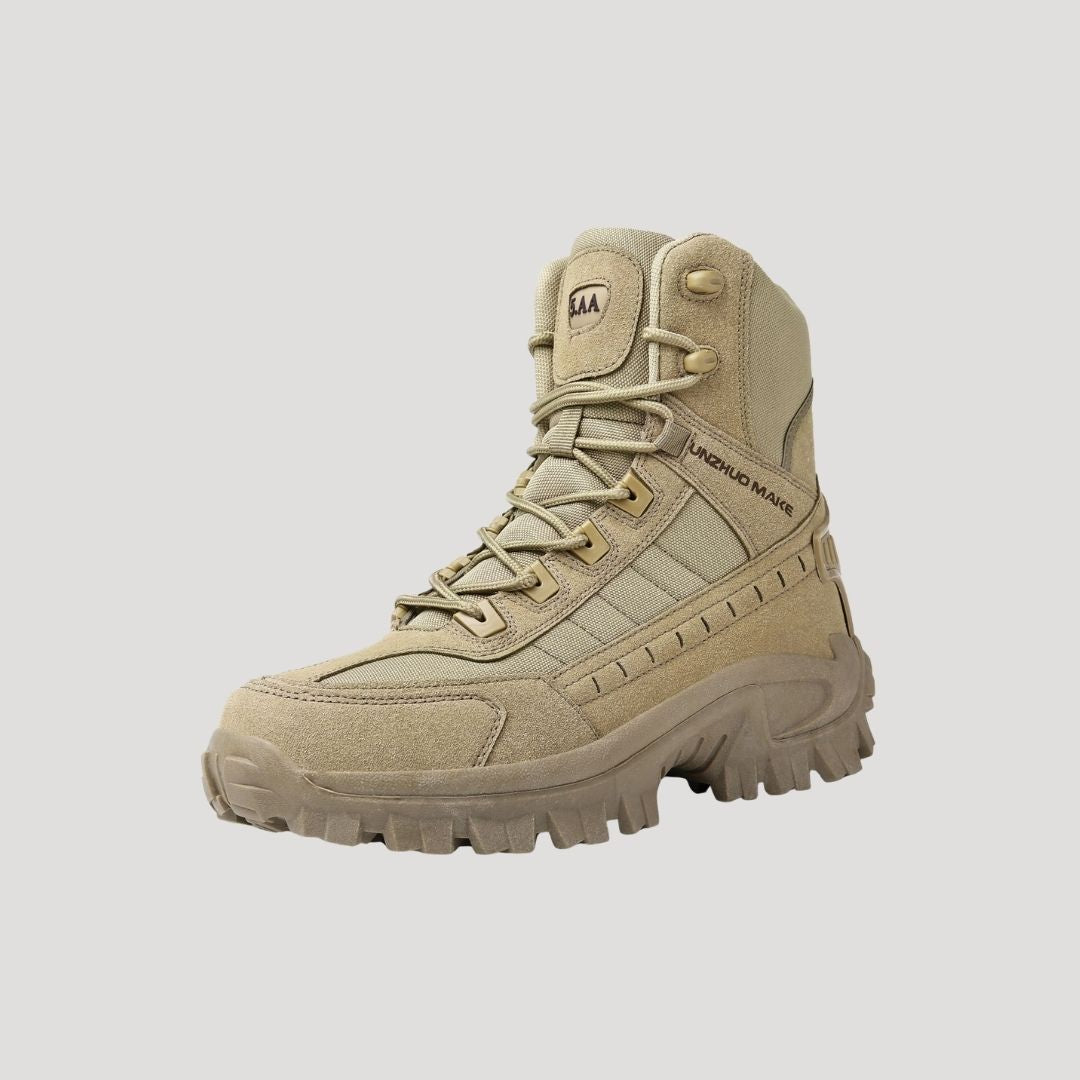 Men’s waterproof walking hiking boots winter grip