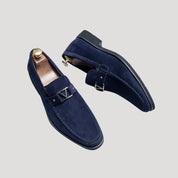 Men’s suede loafers smart casual shoes