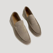 Men's suede slip on loafers – smart casual shoes