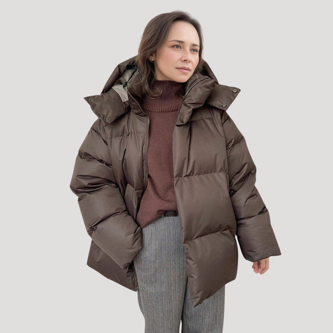 Oversized puffer coat