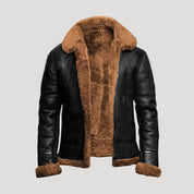 Shearling leather jacket