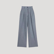 Women high-waist wide-leg trousers