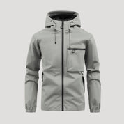 Men’s waterproof winter windbreaker rain jacket