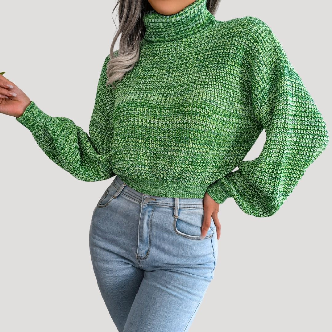 Women’s chunky knit oversized winter jumper