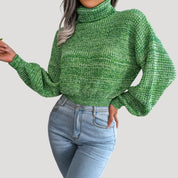 Women’s chunky knit oversized winter jumper